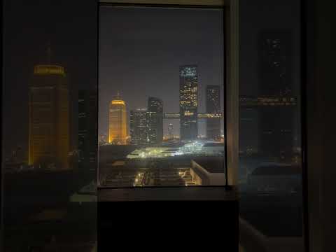 Skyline from Hotel’s window @Dubai