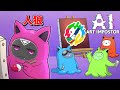 AIが描いた絵で嘘つきを見つけだす人狼ゲームがヤバすぎるｗ AIアートインポスター 