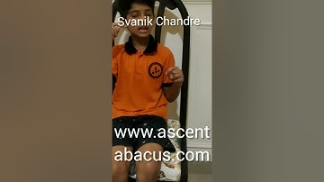 #Tables Quadruple AdditionAbacusdemo of1014 by 9yr Svanik Chandre #AscentAbacusBrainGymdemo431