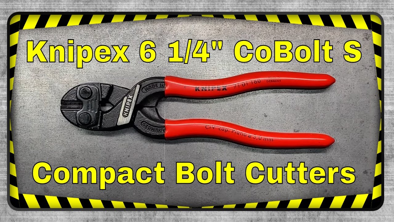 Cobolt S 160 Bolt Cutter with Recessed Blades, Knipex