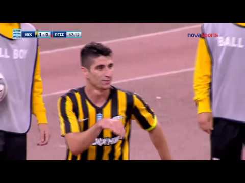 2η Αγ. Playoff 2015-16 ΑΕΚ - ΠΑΝΙΩΝΙΟΣ 1-0