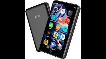 144GB MP3 Player with Bluetooth and WiFi, ZAQE 4" HD Full Touch Screen MP3 Player with Spotify,