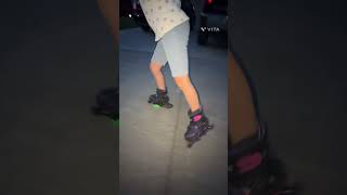 Last rollerblading night of April! NO LONGER BOUND - Forrest Frank #rollerblades #inlineskates