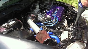 High compression Gsr first startup