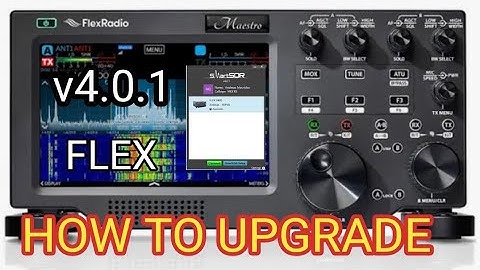 FlexRadio v4.0.1 How to Upgrade to Smarsdr+ /Early Access