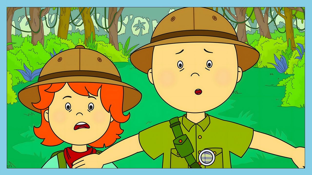 Jungle Adventure! 🦁 😮 | Caillou | WildBrain Kids