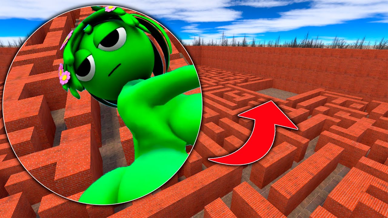 WHAT THEY WANT TO DO WITH PINKI PINK SPRUNKI LOVE GIRL in MAZE in Garry’s Mod!