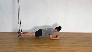 TRX Elbow Crunch