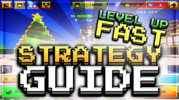 STRATEGY GUIDE FOR PIXEL GUN 3D - LEVEL UP FAST & GET THE MOST COINS AND GEMS!