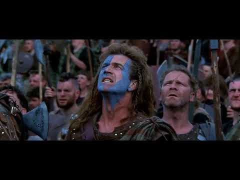 Scottish mocking British - BraveHeart 1995