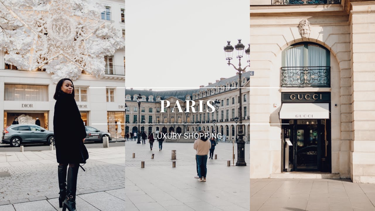 COME LUXURY SHOPPING WITH ME IN PARIS, AVENUE MONTAIGNE