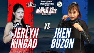 Benguet Explosion | Bout 4 | Jerlyn Kingad vs Jhen Buzon