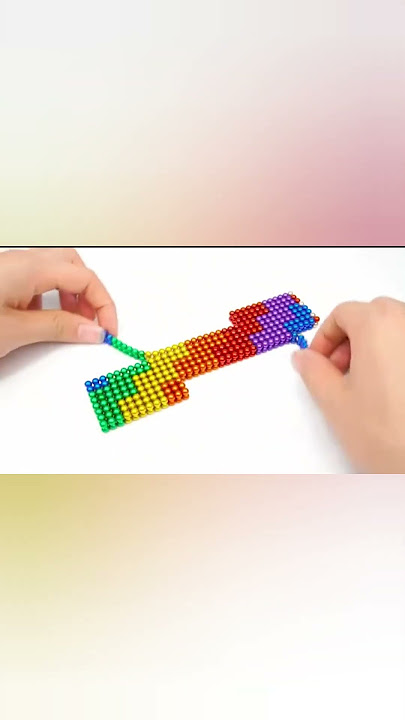 DIY- How To Build A Beautiful toy With Magnetic Balls