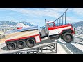 Insane High Speed Car Jumps Over Two Ramps - BeamNG Drive Cars Crashes & Fails