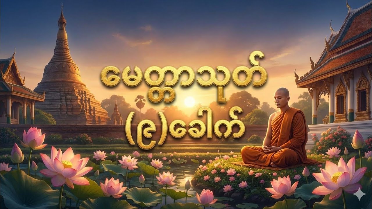မနက်တိုင်းဖွင့်ရန် မေတ္တာသုတ်(၉)ခေါက် 🙏🙏 #တရားတော်များ #မနက်တိုင်းဖွင့် #မေတ္တာသုတ်