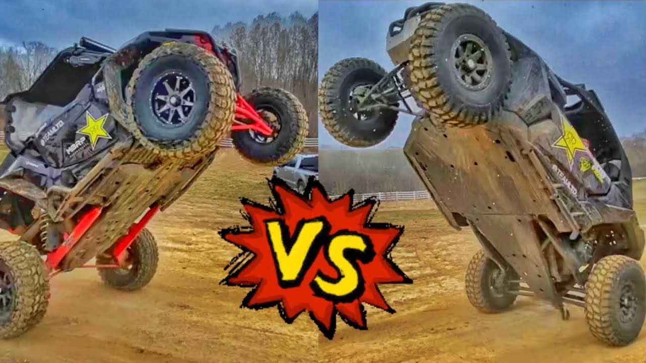 RZR VS Maverick WHEELIES! YouTube