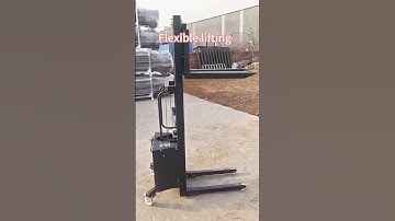 Let me show you our air box powered stacker! very good!#event #stacker #madeinchina #steel #lift