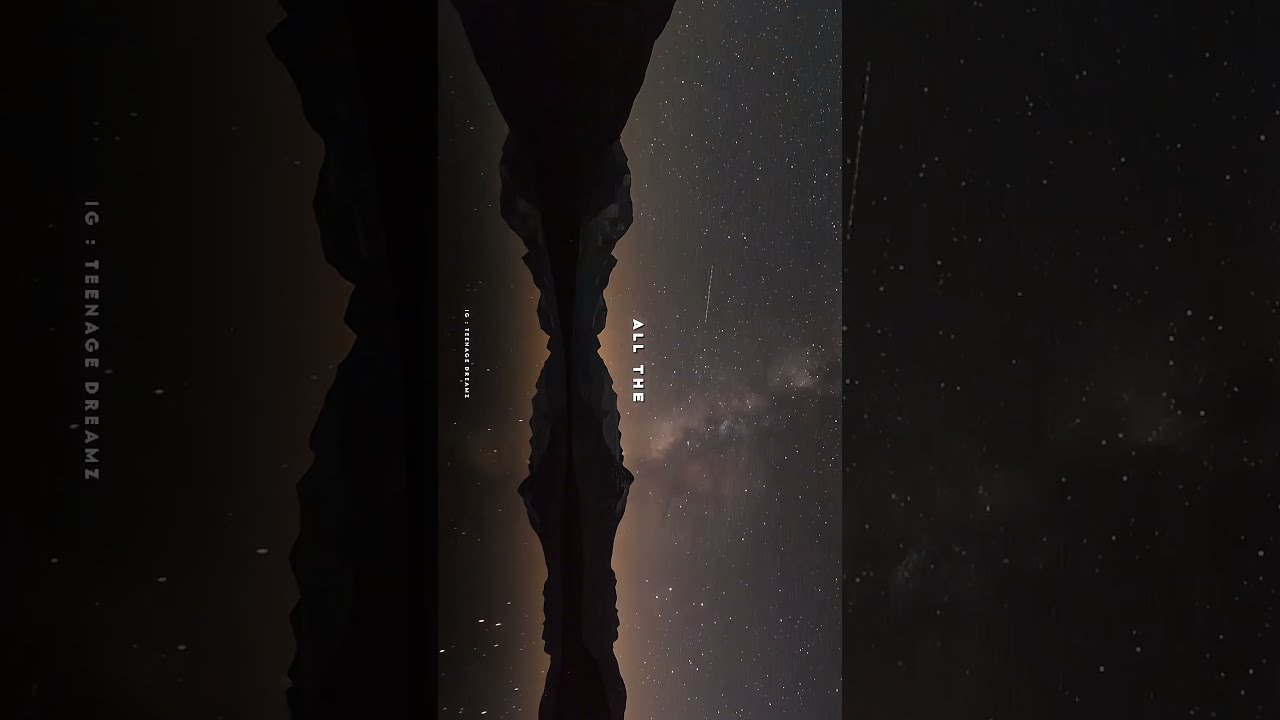 All The Stars Lyrical Edit Space Allthestars Lyrics Viral