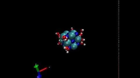 Simulation of dissolving table salt (NaCl)
