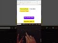 How to Insert Current Time and Date in MS Word Using Unicode | Easy Tutorial