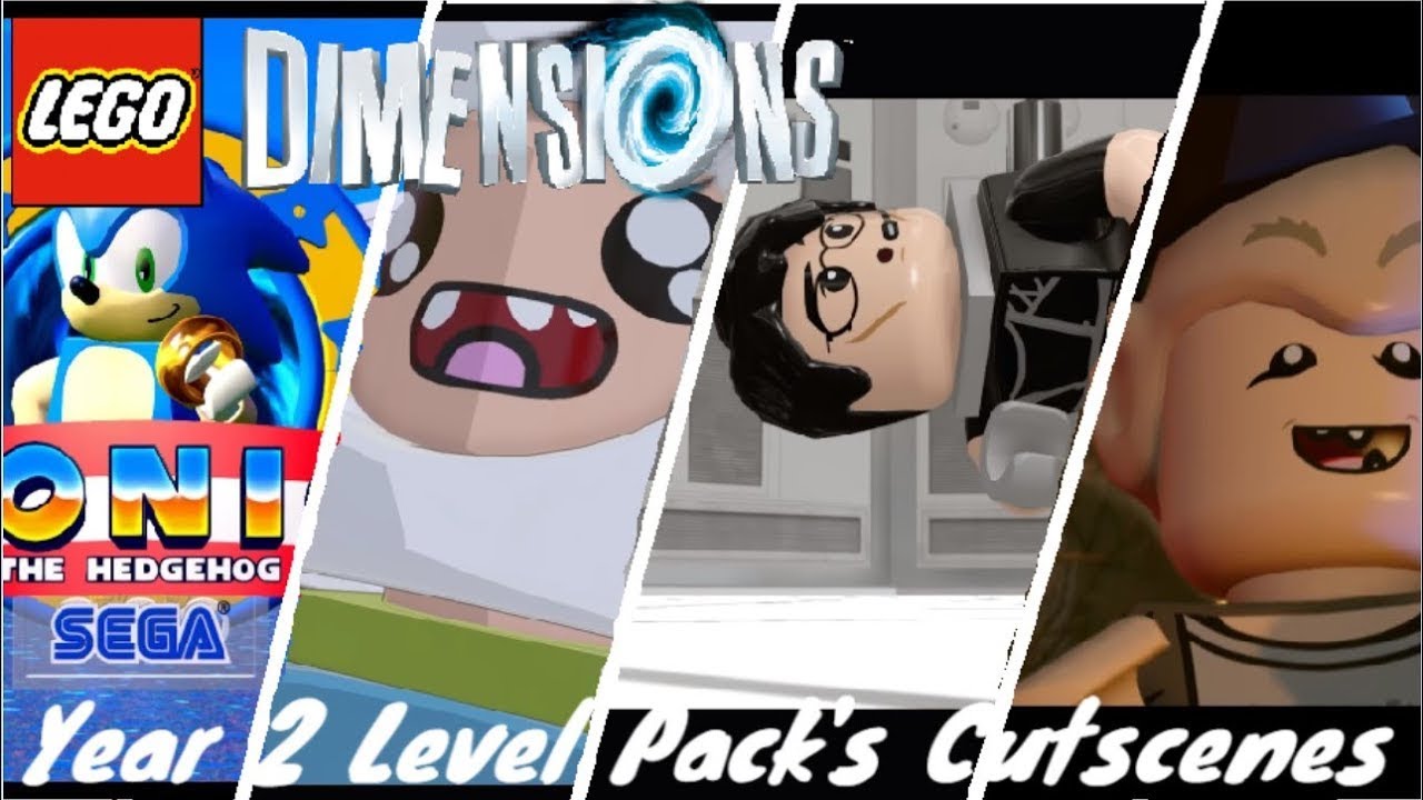 LEGO Dimensions: Sonic the Hedgehog (Level Pack) - ALL Cutscenes 