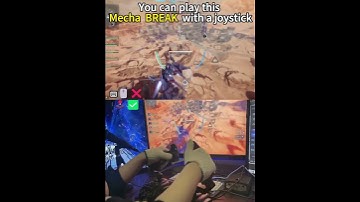 Playing MechaBREAK with a joystick is simply awesome, highly recommend this game!