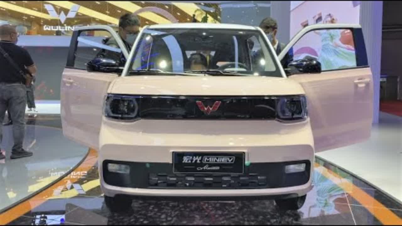 2021 Wuling Hongguang Mini EV Macaron Edition Walkaround—2021 ShangHai Motor Show—2021款五菱宏光MINI马卡龙版