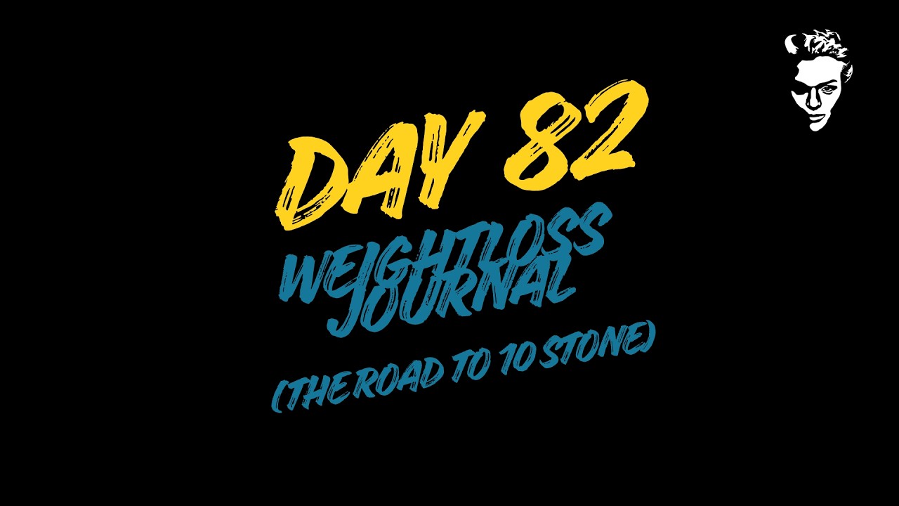 Day 82 Weightloss journey (road to ten stone) I NEED TO DO BETTER