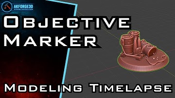 Hazardous Payload Objective Marker – Modeling Process | AKForge3D