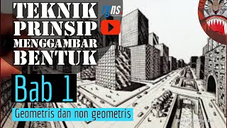Ragam, Teknik, dan Prinsip menggambar bentuk SMP kelas 7 Ragam, Teknik, dan Prinsip menggambar bentuk SMP kelas 7
