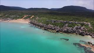 Exotic beach Mora Psaria at the northern coastline of Rizokarpaso -Παραλία Μωρά Ψάρια -Cyprus 4/7/21