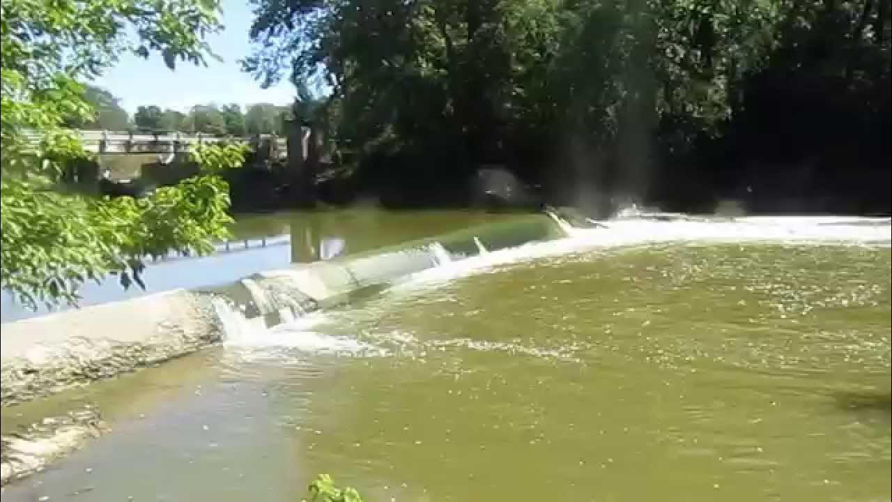 Lockington Ohio's Beautiful Low Head Dam YouTube