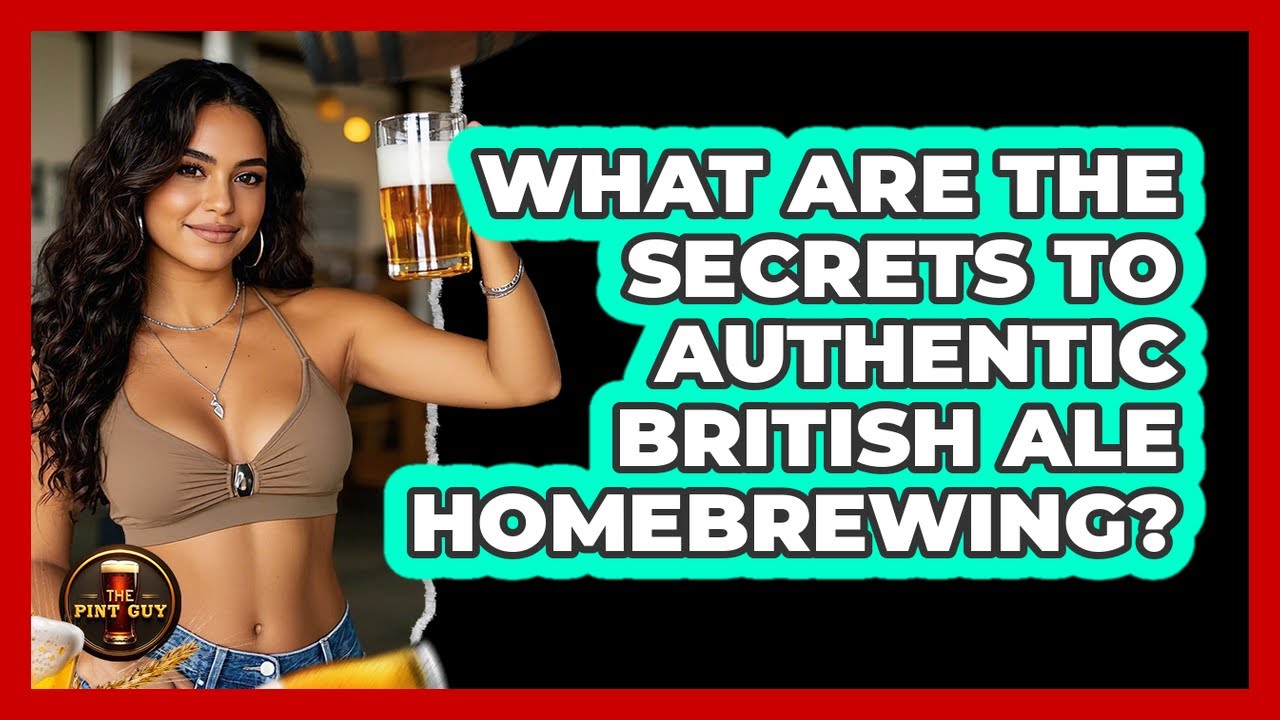 What Are The Secrets To Authentic British Ale Homebrewing? - The Pint Guy