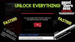 Skip the cooldown for research missions unlock bunker research FAST!!