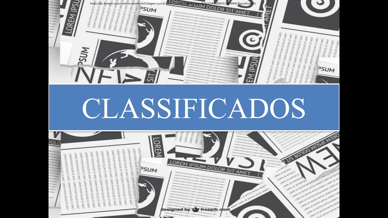 Aprendendo sobre classificados - YouTube