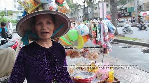 Vietnamese listening practice (Beginner Level) _ Introduce yourself