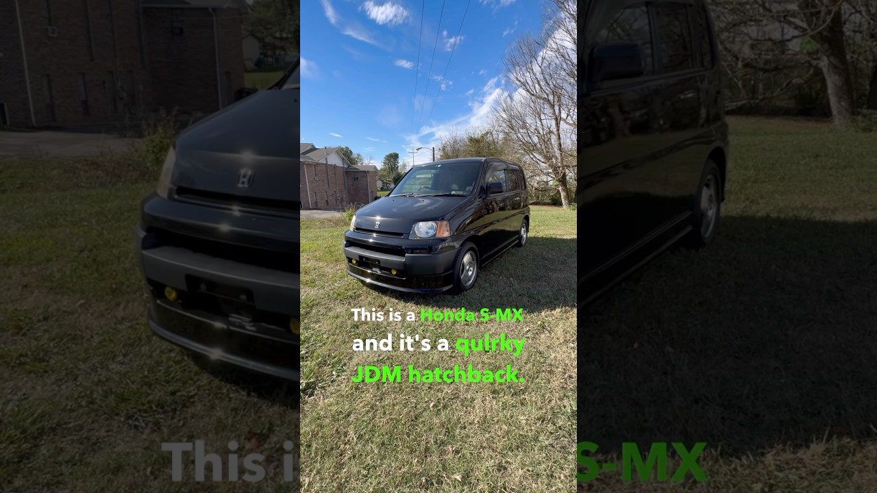 🇯🇵 Honda S-MX Was PEAK JDM Quirkiness!