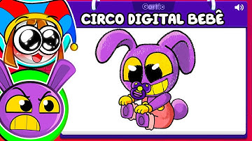 Pomni and Jax DRAWN the Digital Circus BABY on the Gartic Phone