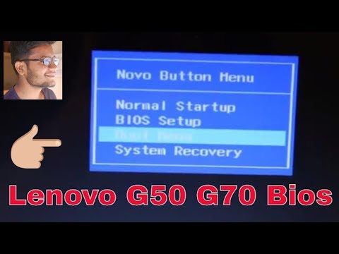 How To Enter Bios Setup and Boot Menu On Lenovo G50 70 Laptop