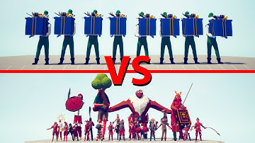 PRESENT ELF Team vs SECRET Team - Totally Accurate Battle Simulator TABS