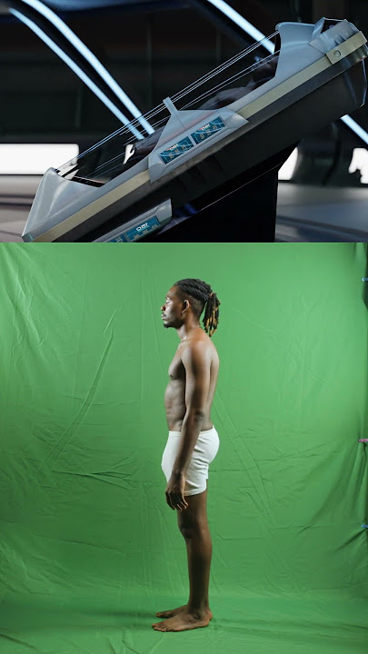 Blender Greenscreen Transformation Before and After #vfx