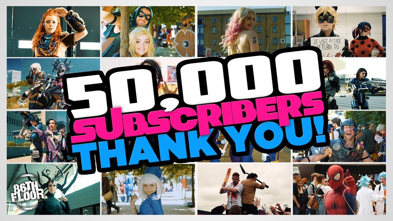 Amazing Cosplay Supercut - 50,000 Subscribers Special