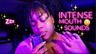 ASMR 💓✨INTENSE mouth sounds w/ the tascam 🤤✨(your brain WILL melt FAST omg 💓✨)