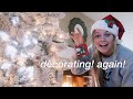 decorating my house for christmas (vlogmas day 1)