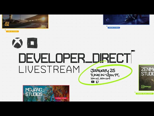 Jogos da apresentação Developer_Direct de Xbox e Bethesda