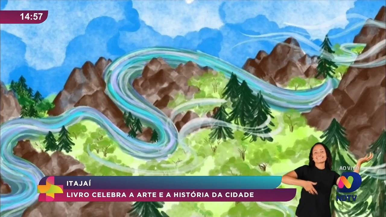 Livro resgata a arte e a história de Itajaí em obra especial