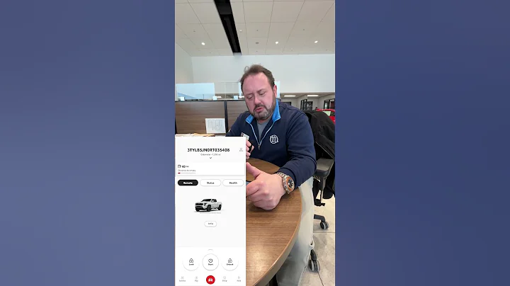 The Toyota App lets you start, lock, and manage your car anytime, anywhere. #ToyotaApp #DriveSmart