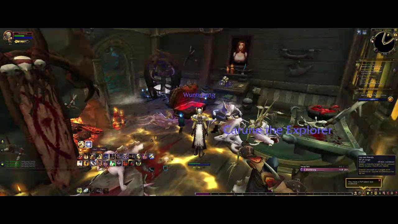 BFA storyline (alliance) WOW to Timbered Strand