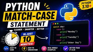 Python Match-Case Explained in 10 Minutes