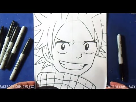 Comment Dessiner Natsu Dragneel Fairy Tail